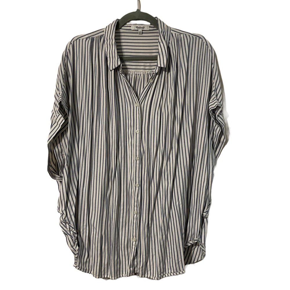 Madewell Central Shirt in Dalton Stripe